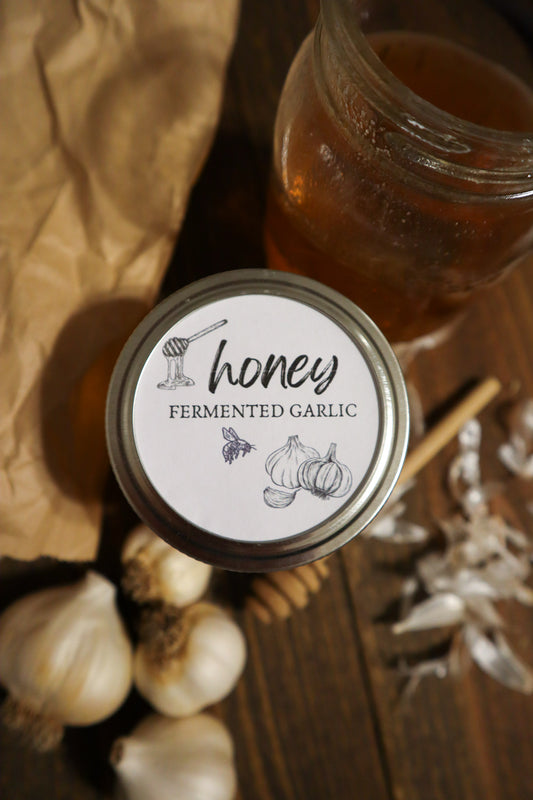 Honey Fermented Garlic