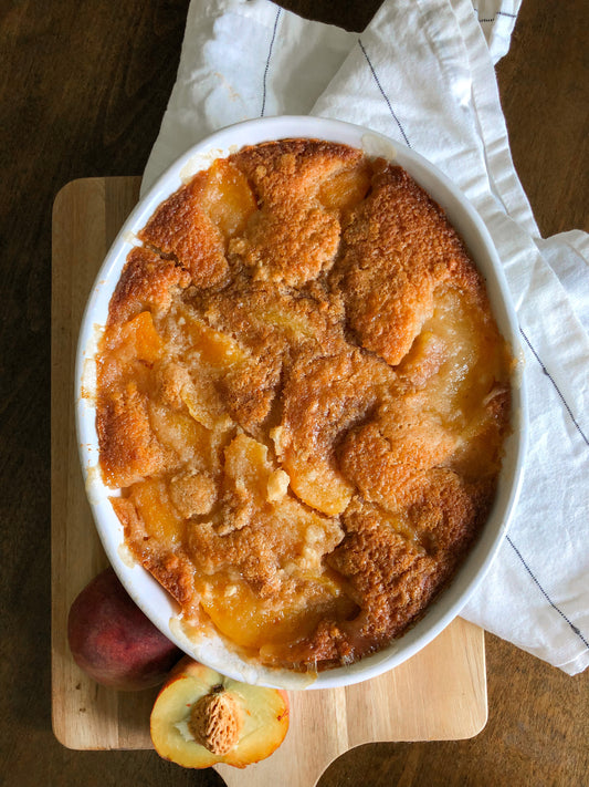 Grandma's Peach Cobbler Recipe