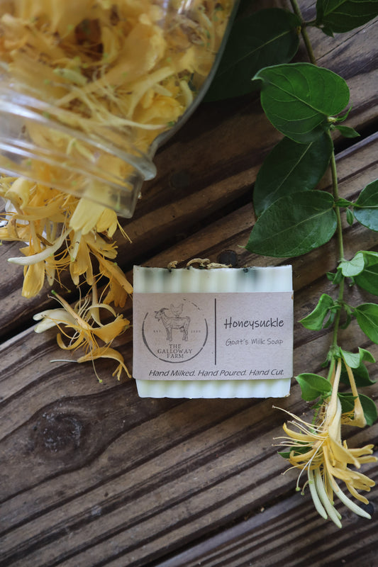 Honeysuckle Goat's Milk Soap