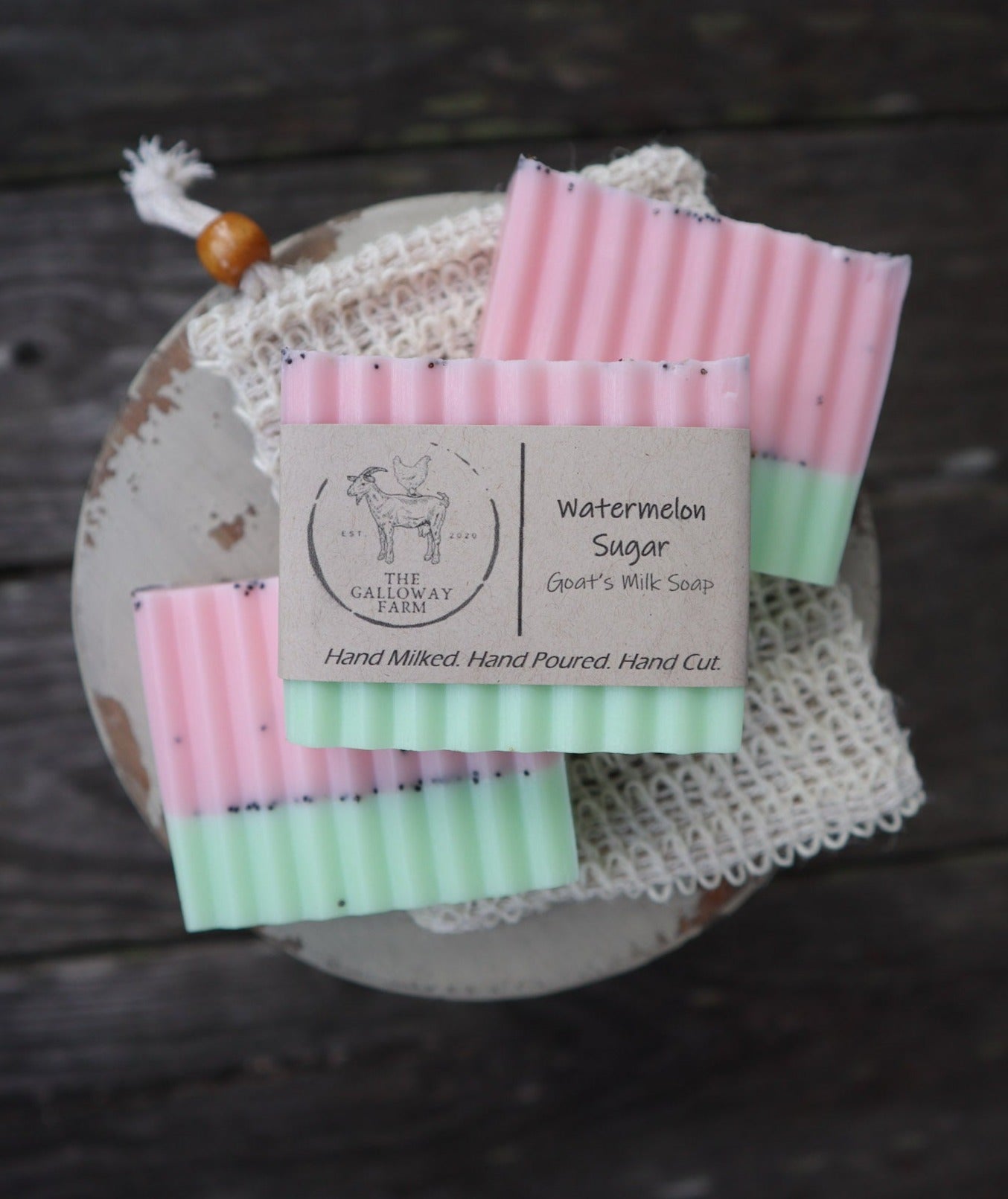 Watermelon Sugar Goat's Milk Soap