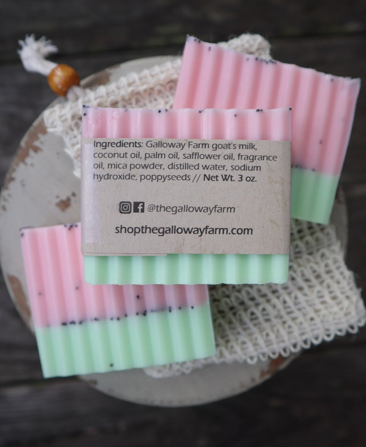 Watermelon Sugar Goat's Milk Soap