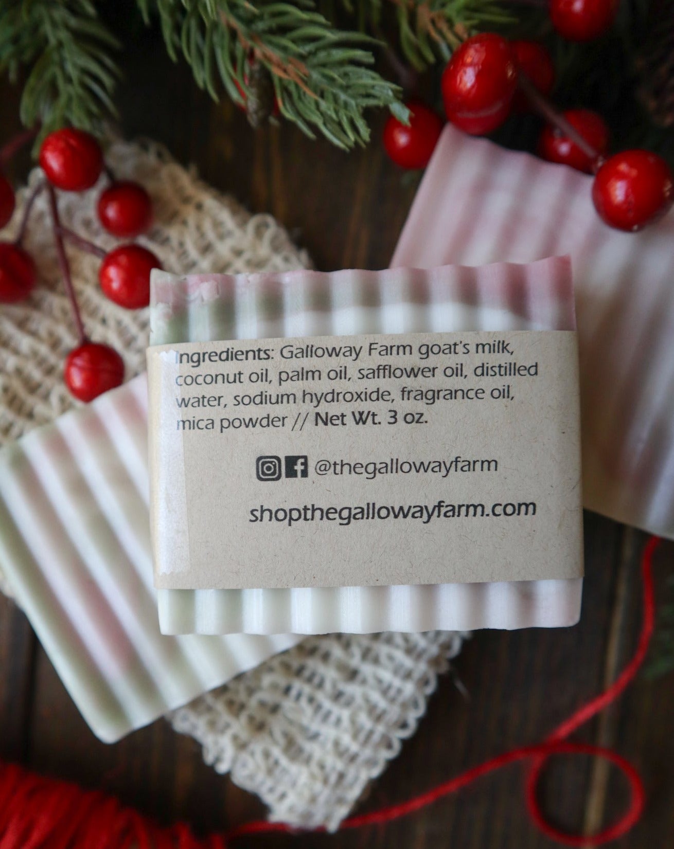 Winter Woods Goat's Milk Soap