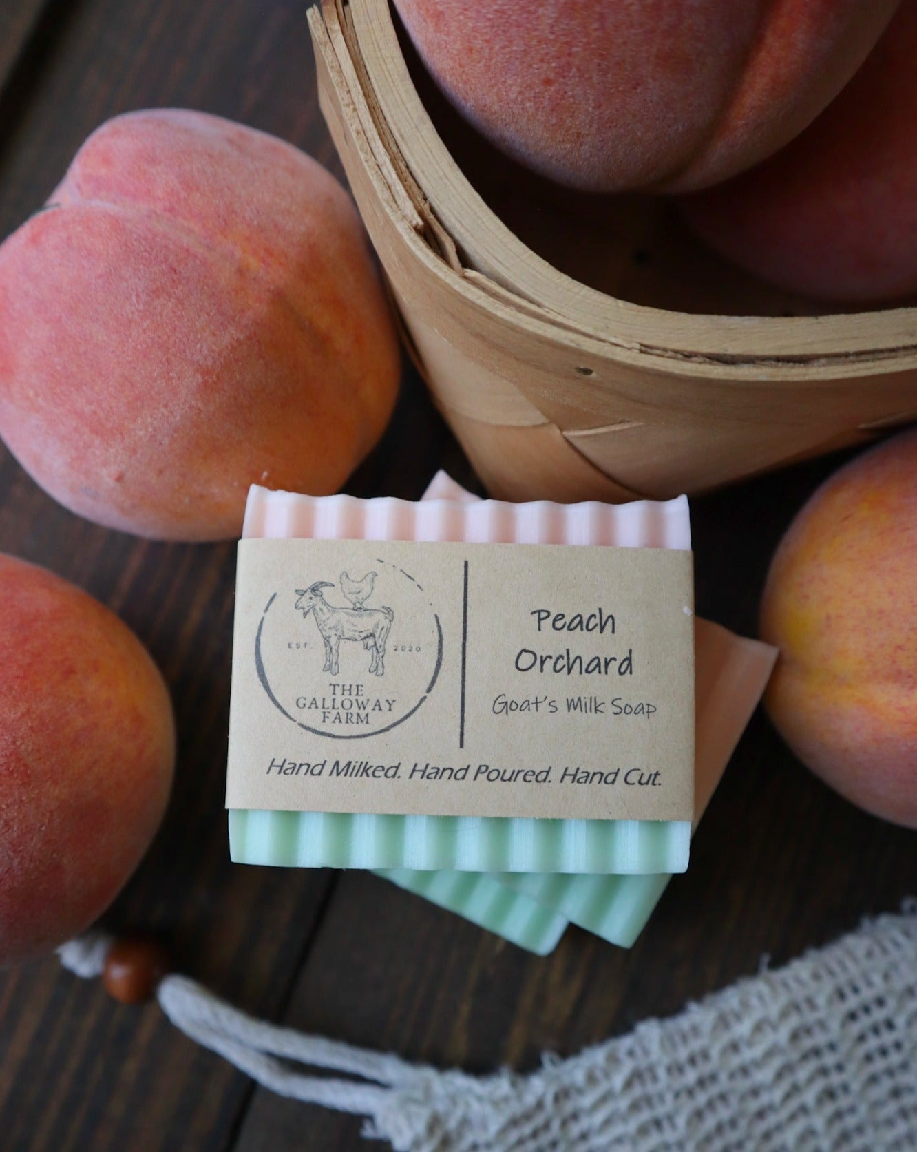 Peach Orchard Goat's Milk Soap