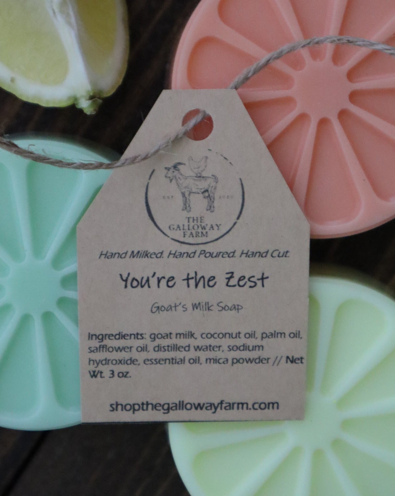 Citrus Goat's Milk Soap - You're the Zest!