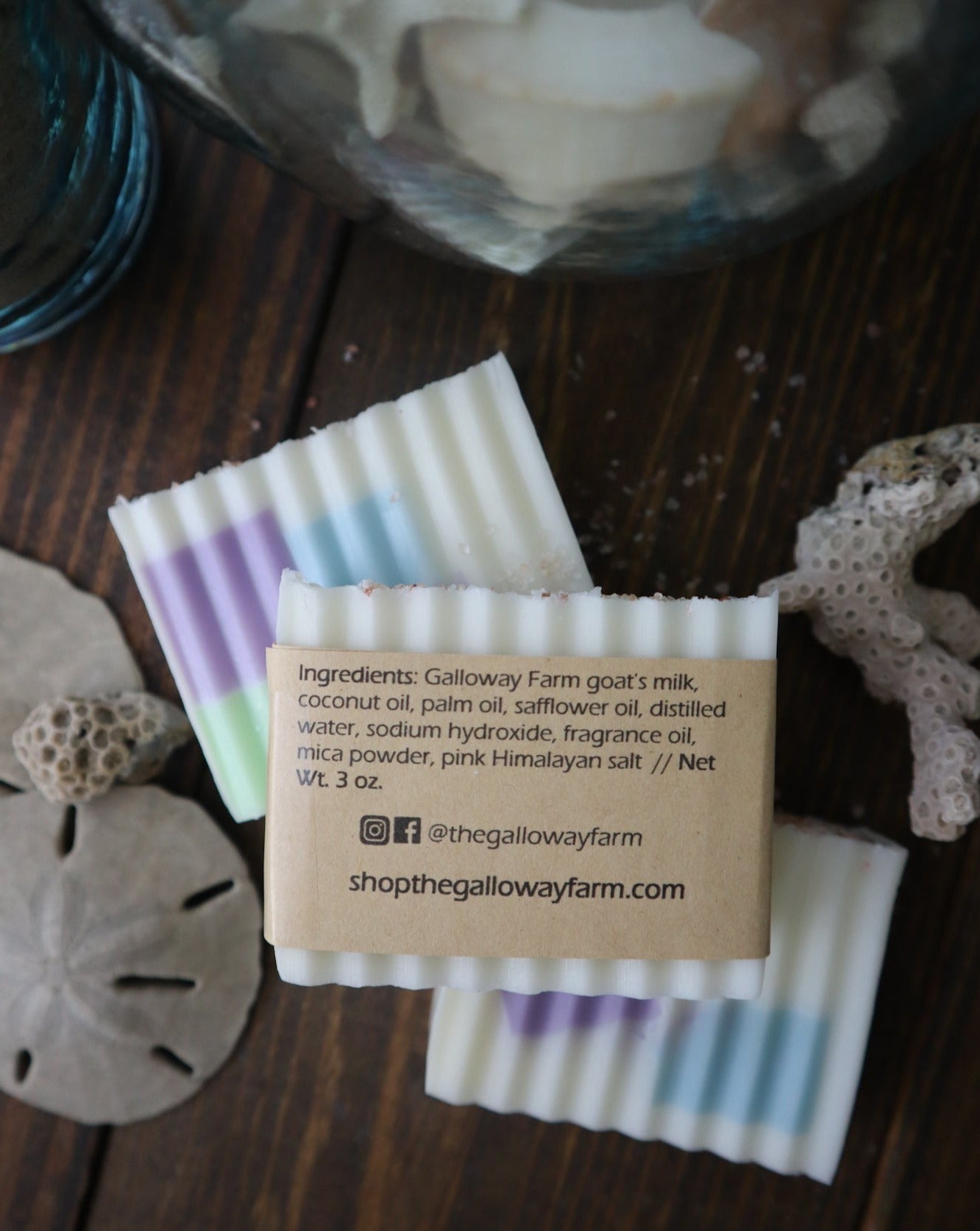 Sea Glass Goat's Milk Soap