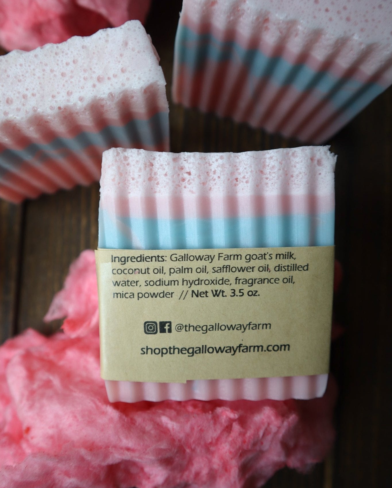 Cotton Candy Goat's Milk Soap