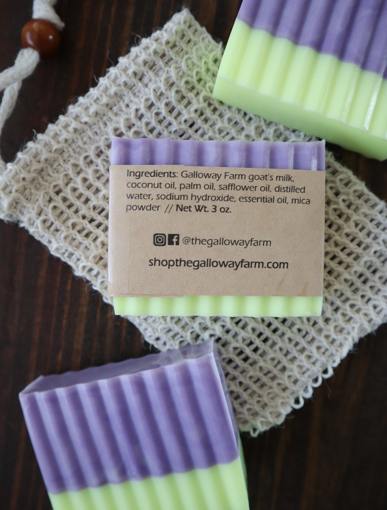 Lavender Lemon Goat's Milk Soap