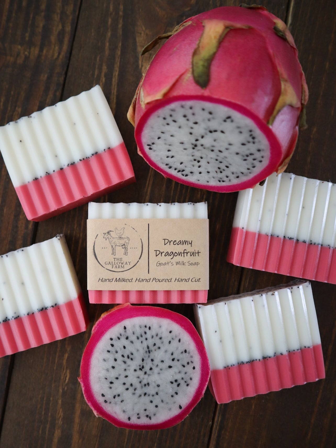 Dreamy Dragonfruit Goat's Milk Soap
