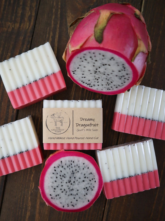 Dreamy Dragonfruit Goat's Milk Soap
