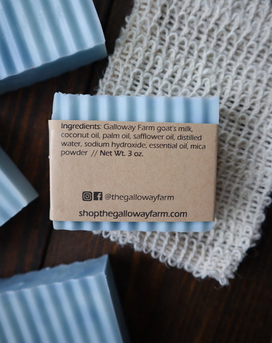 Blue Lotus Goat's Milk Soap