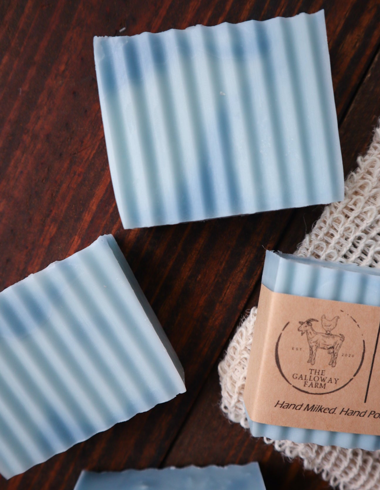 Blue Lotus Goat's Milk Soap