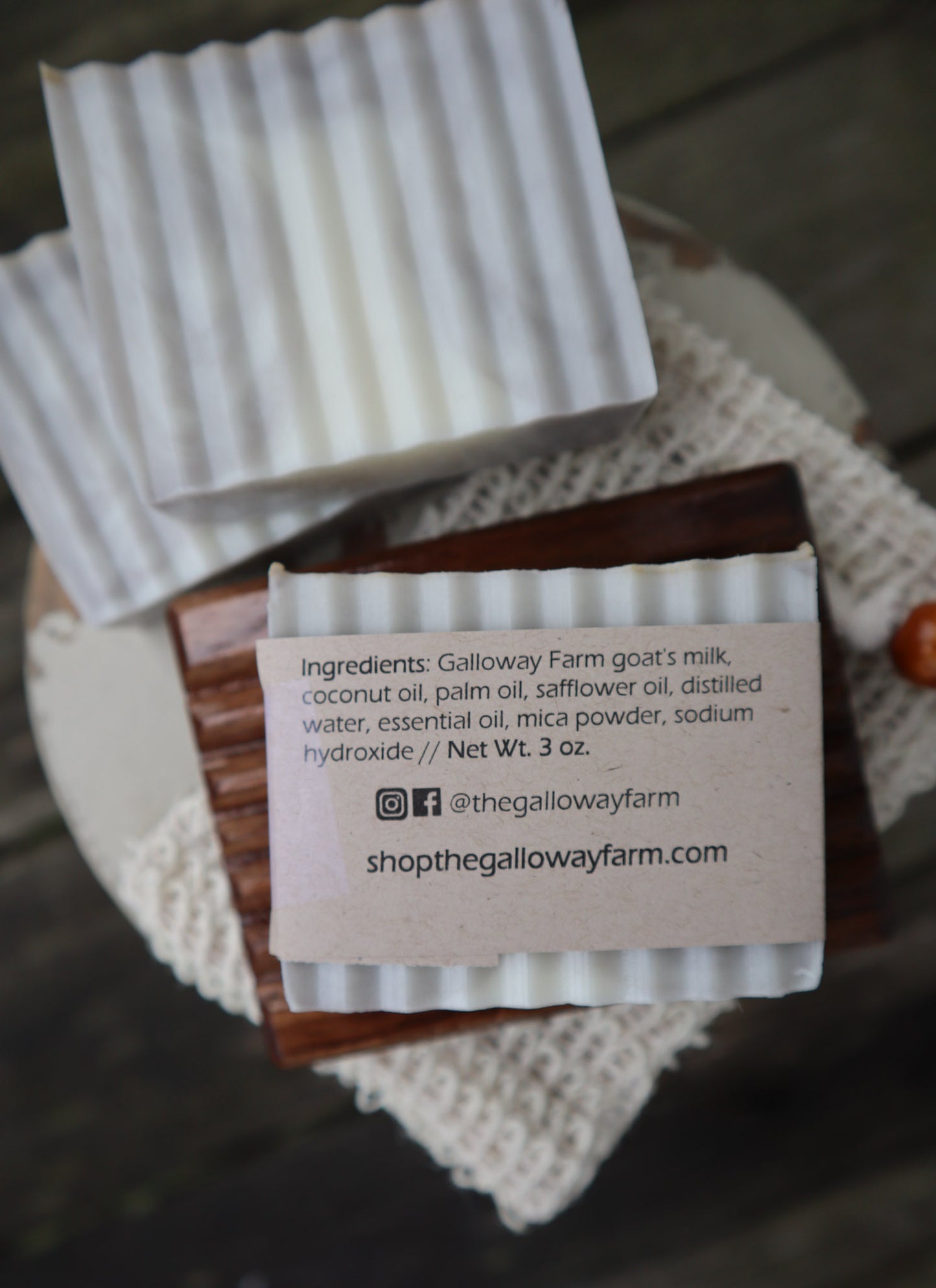 Patchouli Vanilla Goat's Milk Soap