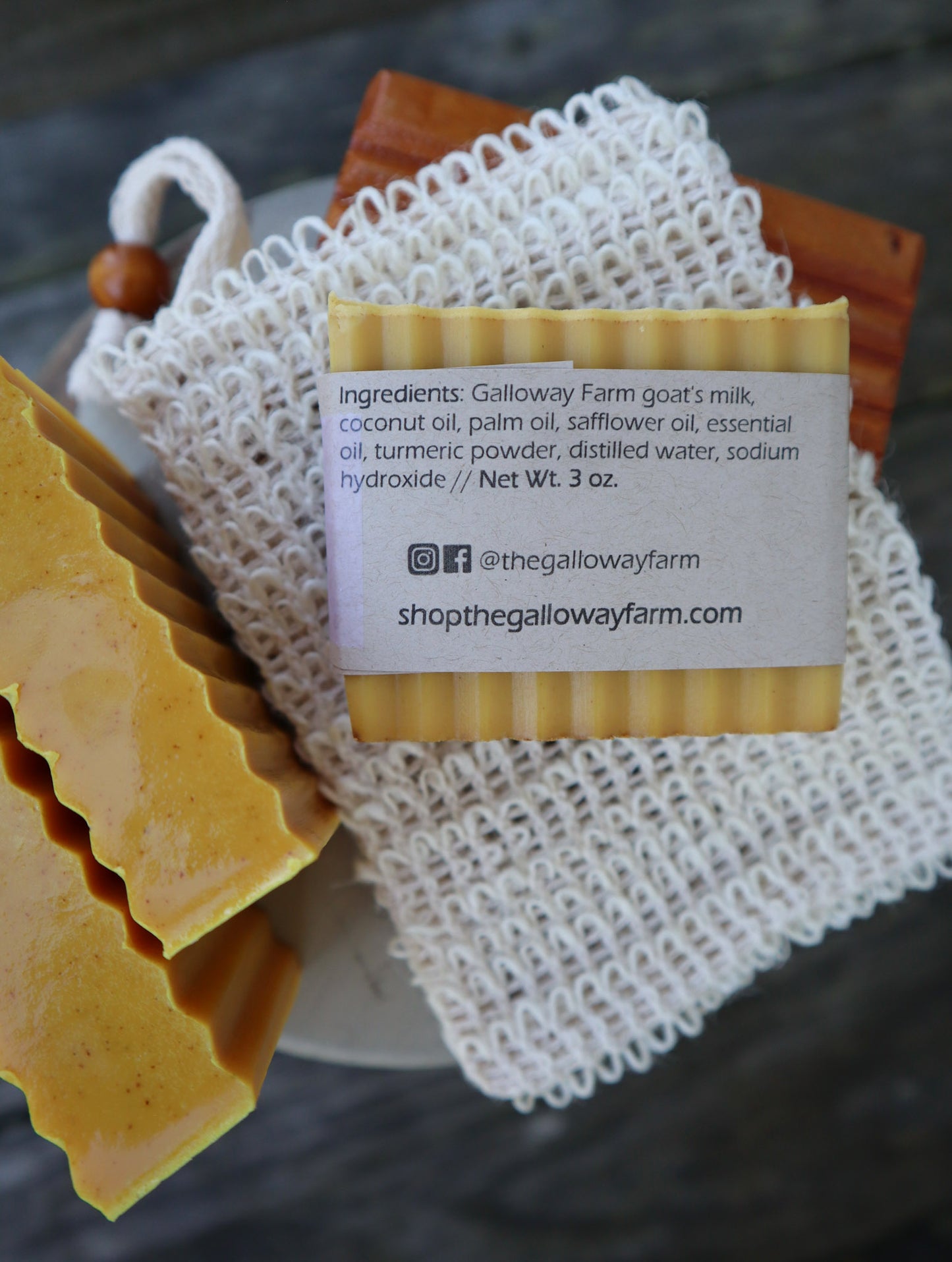 Tea Tree + Turmeric Goat's Milk Soap