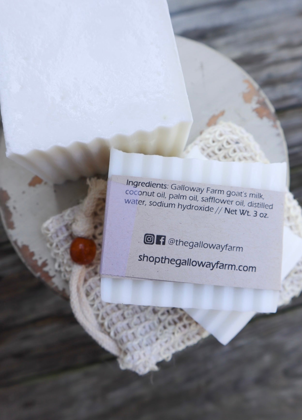 Unscented Goat's Milk Soap
