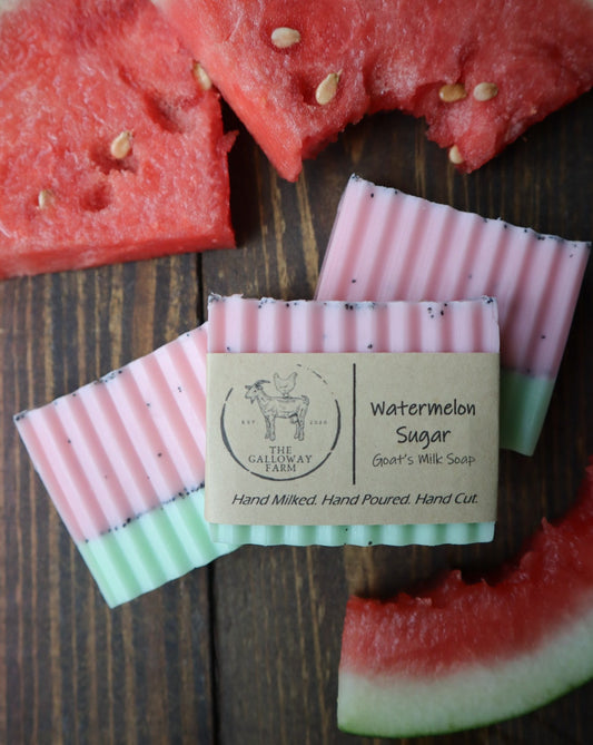Watermelon Sugar Goat's Milk Soap