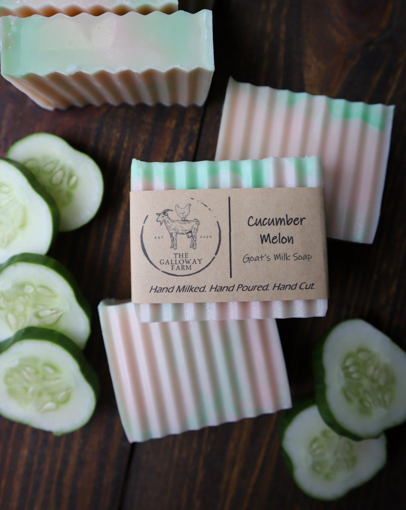 Cucumber Melon Goat's Milk Soap