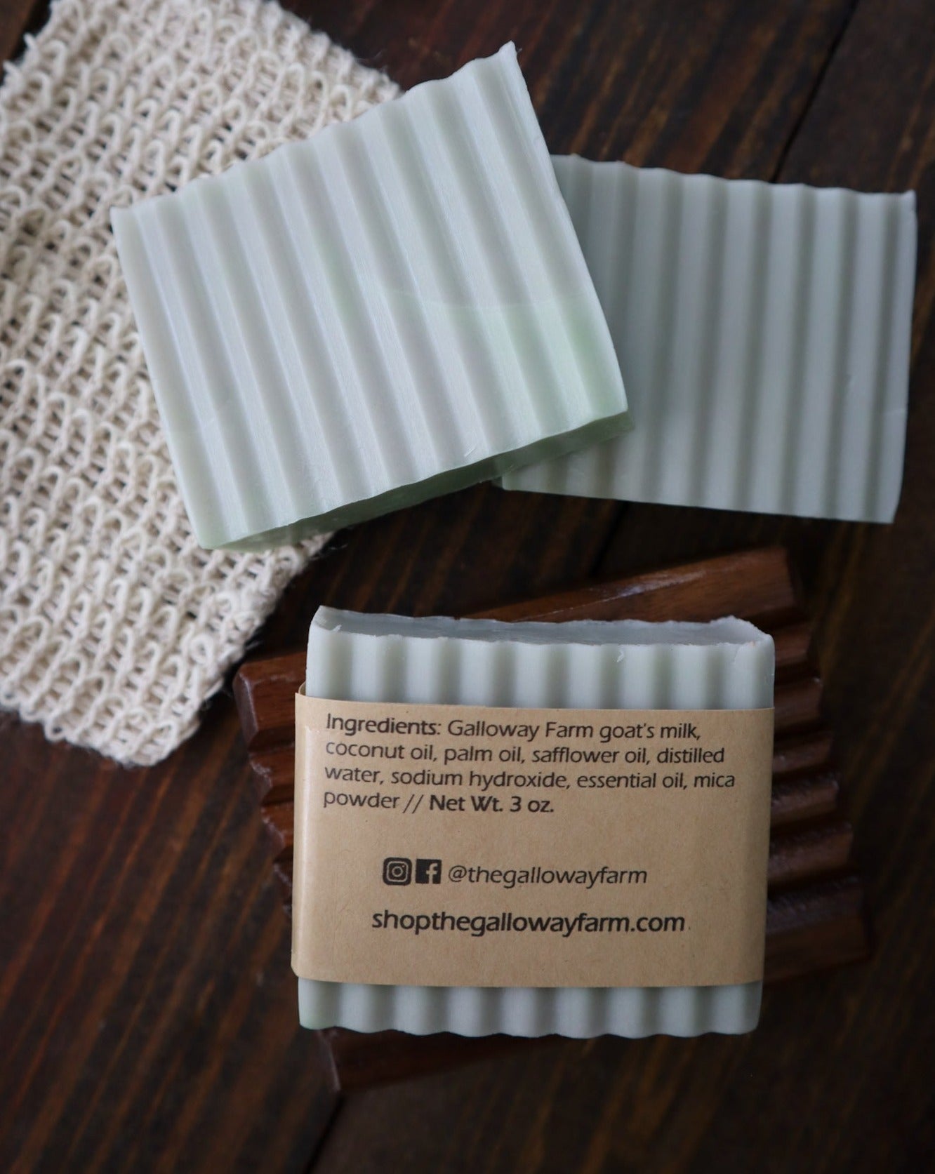 Sage + Beige Goat's Milk Soap