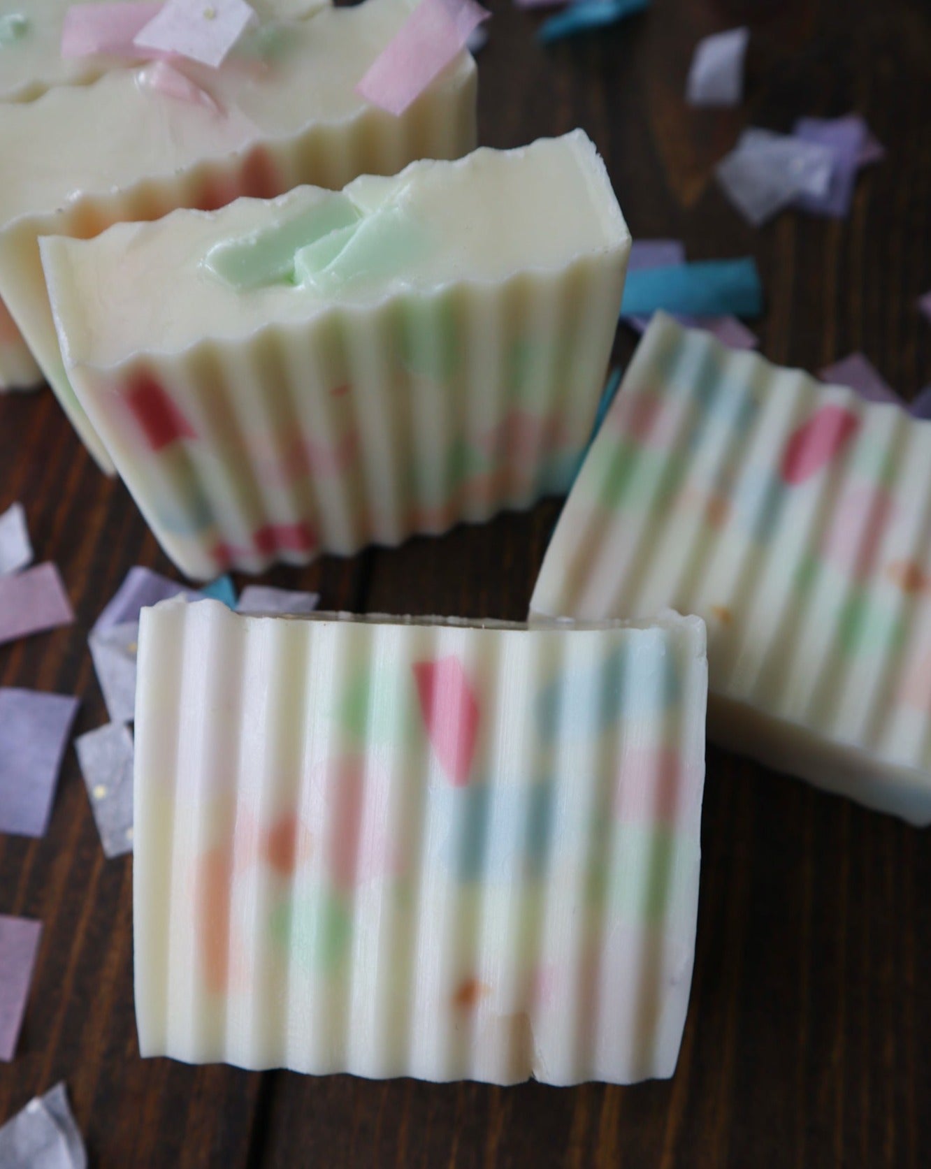 Confetti Soap Scraps Goat's Milk Soap