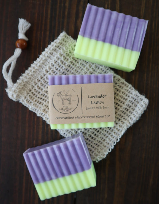 Lavender Lemon Goat's Milk Soap