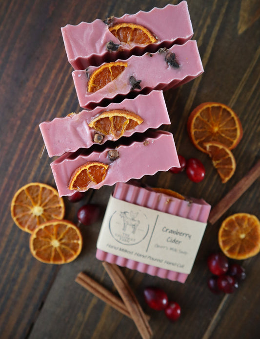 Cranberry Cider Goat's Milk Soap