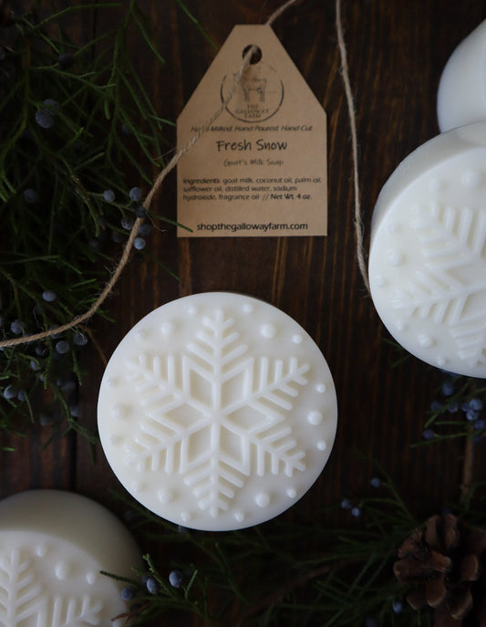 Fresh Snow Goat's Milk Soap