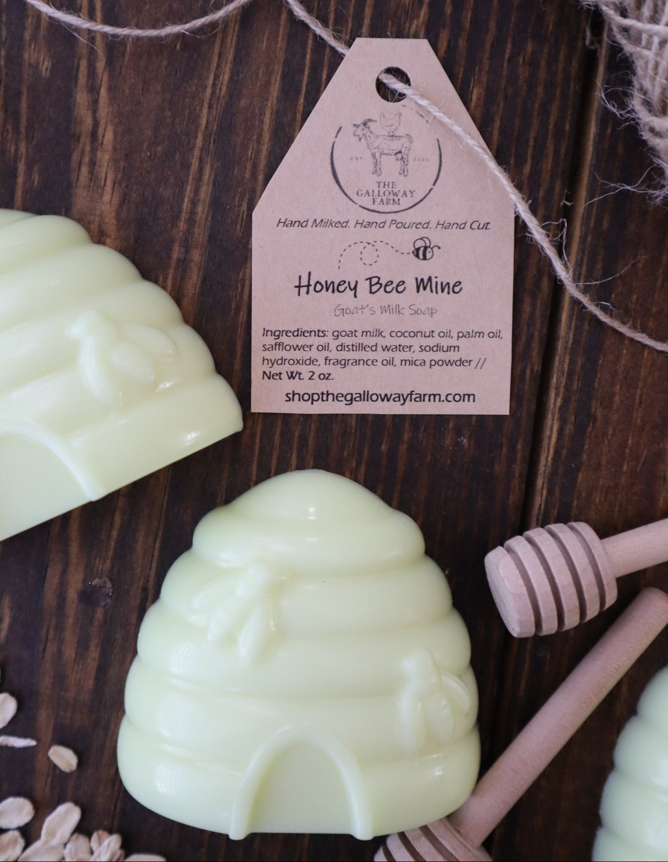 Honey Bee Mine 🐝 Goat's Milk Soap