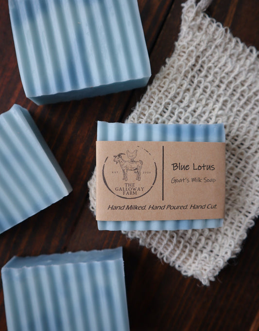Blue Lotus Goat's Milk Soap