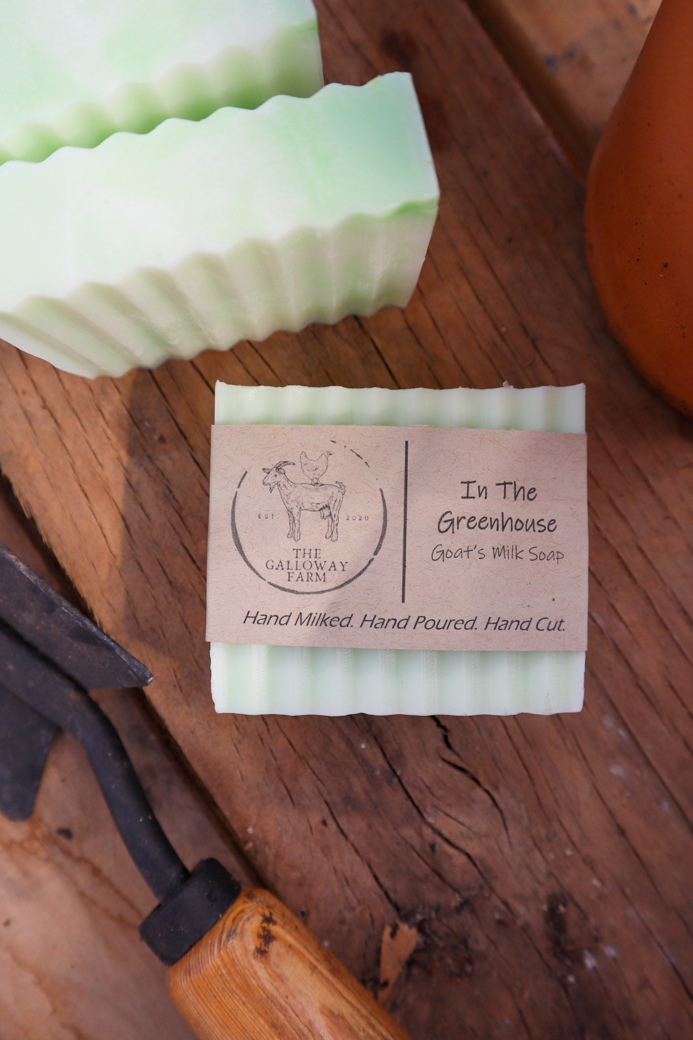 In The Greenhouse Goat's Milk Soap